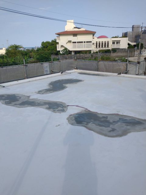 屋上防水遮熱工事
